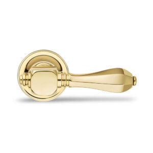 Brass Door Handle, Internal doors, MEDICI on Classic rosette