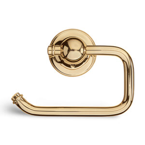 Toilet paper holder, Brass, Single, TB20