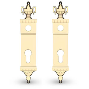 Brass backplate - Uffici - French Empire