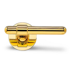 Brass Door Handles, Randi Classic Line, ø14 mm - p3021