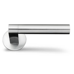 Door Handles, GRATA by Friis & Moltke Design, Matt brushed stainless steel (AISI 304)
