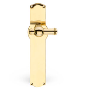 Door handle brass - CREUTZ 77 on hauser backplate