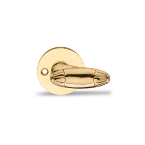 Brass Door Handle, Internal doors, BYRON 69 on Modern rosette