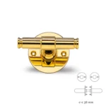 Rosettes cc38mm, for wood screws