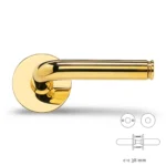 Rosettes cc38mm, Hidden screws on one side