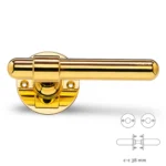 Rosettes cc38mm, for wood screws