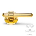 Rosettes cc38mm, for wood screws