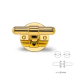Rosettes cc38mm, for wood screws