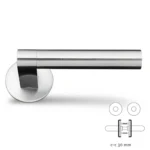 Snap-on-cover cc30mm, hidden screws on both sides