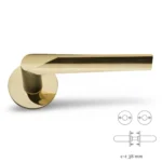 Rosettes cc38mm, for wood screws